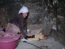 Köylerde tandır tatili başladı